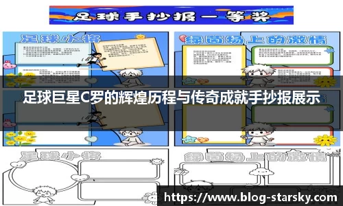 足球巨星C罗的辉煌历程与传奇成就手抄报展示